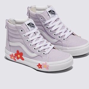 Vans Kids Lavender Floral High-Tops